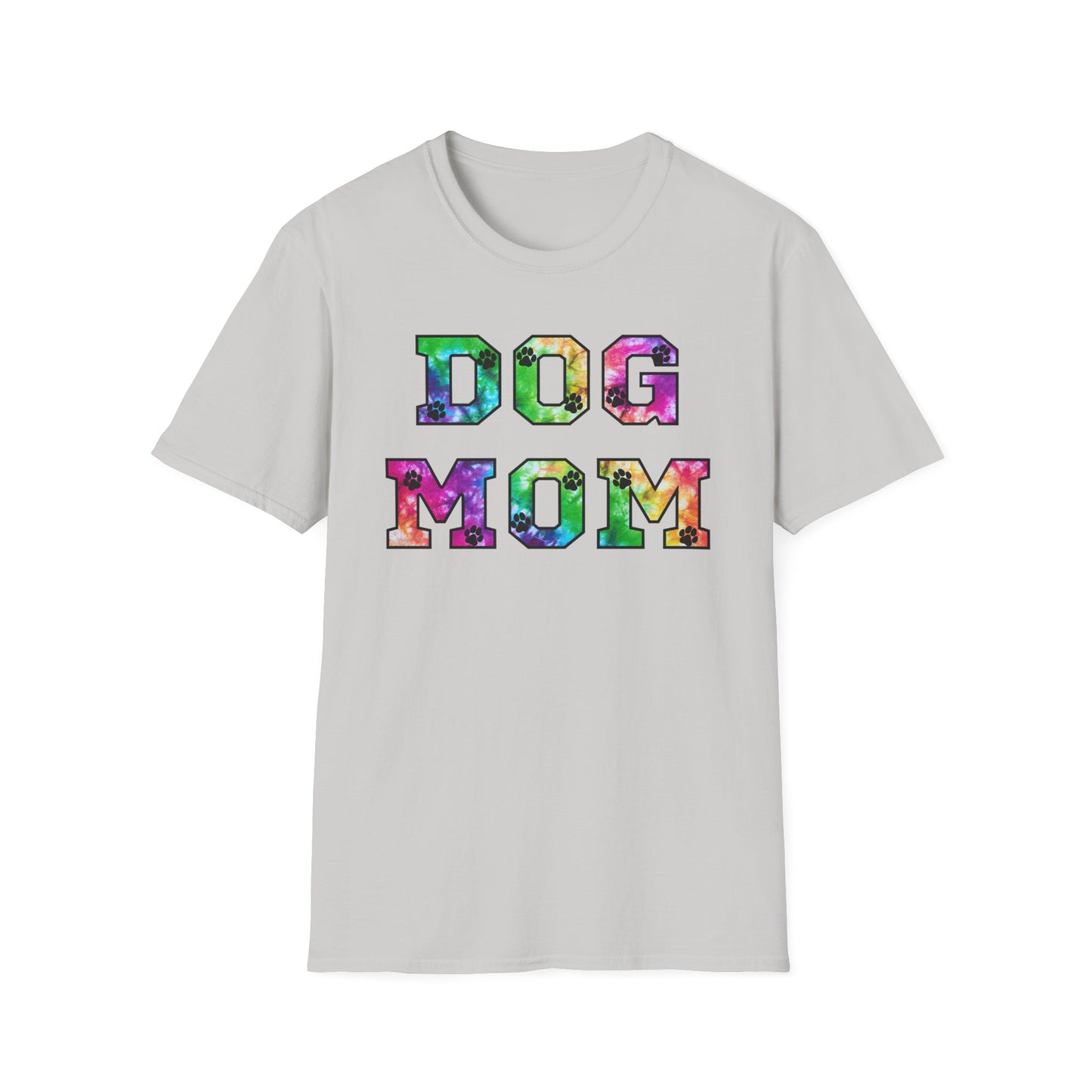 Colorful Dog Mom T-Shirt