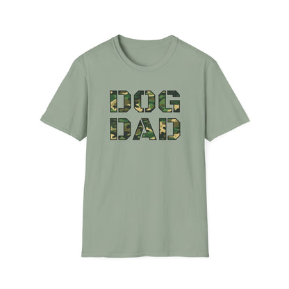 Camo Dog Dad T-Shirt
