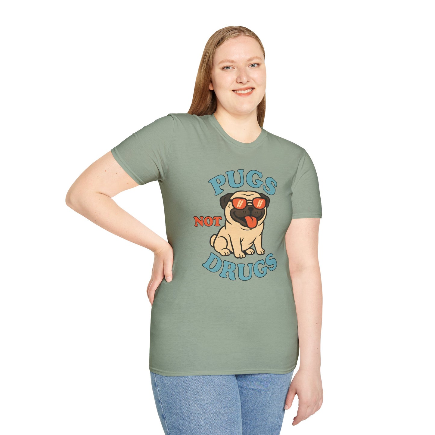 Pugs Not Drugs T-shirt