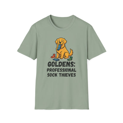 Goldens: Professional Sock Thieves T-Shirt