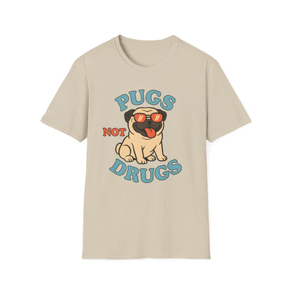 Pugs Not Drugs T-shirt