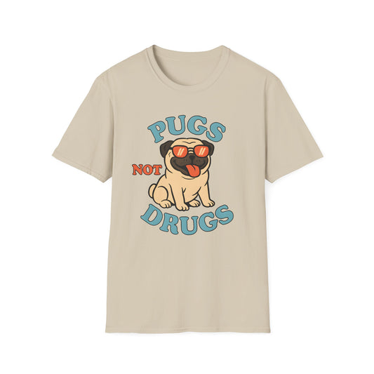 Pugs Not Drugs T-shirt