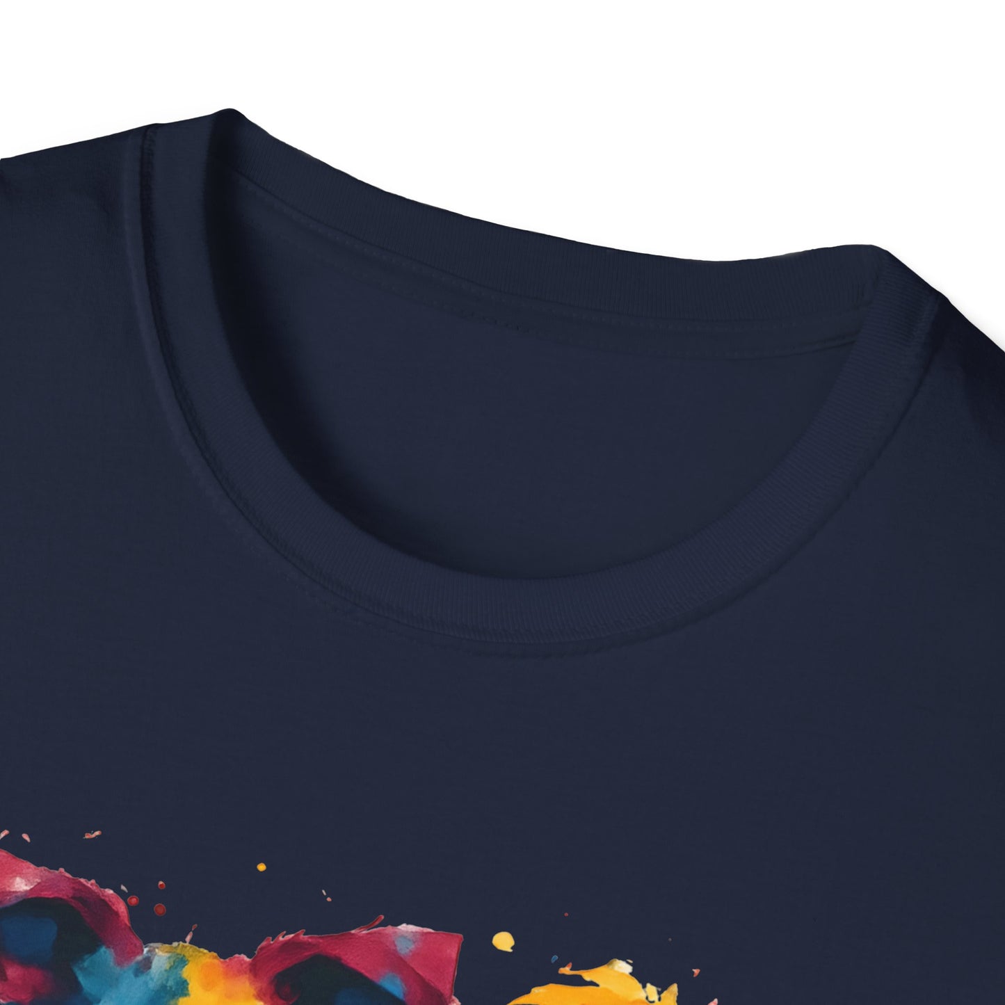 Color Splashed Watercolor Dog T-Shirt