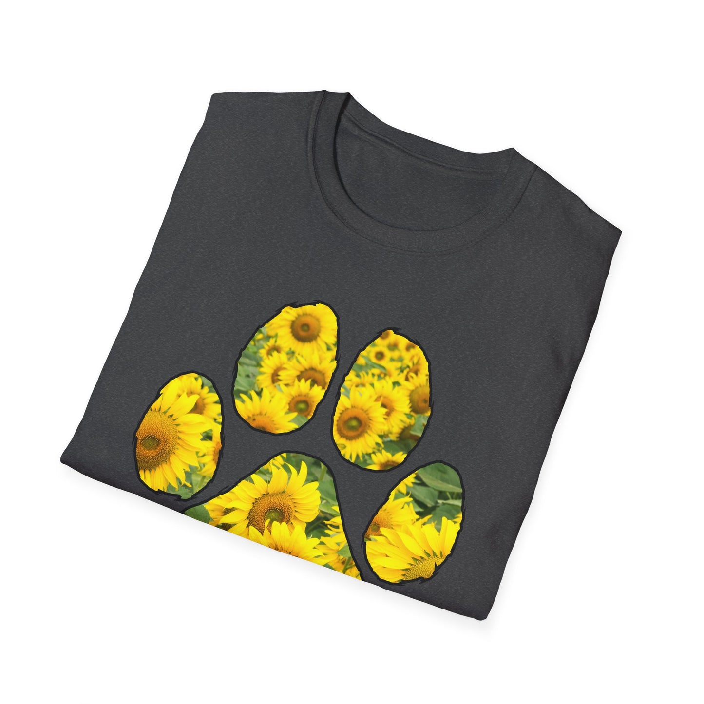 Sunflower Dog Paw T-shirt