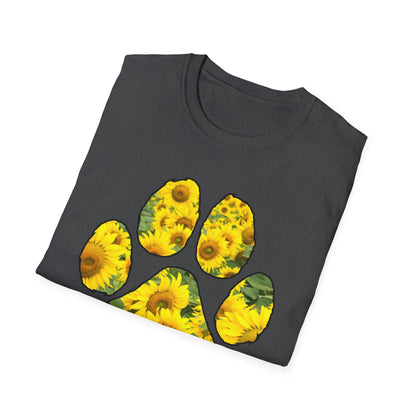 Sunflower Dog Paw T-shirt
