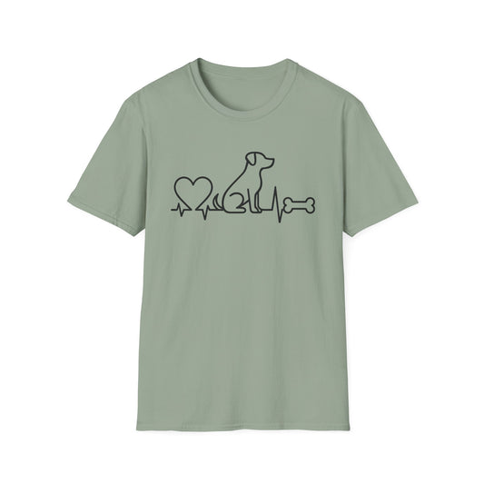 Dog Lover's Heartbeat T-Shirt
