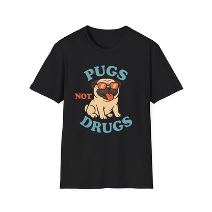 Pugs Not Drugs T-shirt