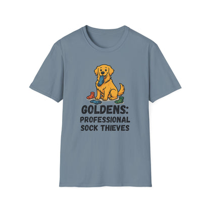 Goldens: Professional Sock Thieves T-Shirt