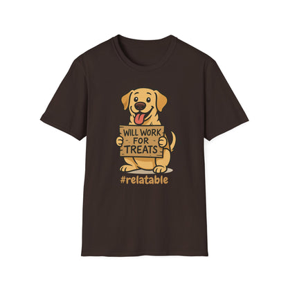 Will Work for Treats T-Shirt