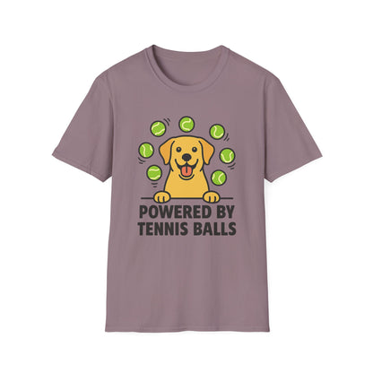 Powered by Tennis Balls T-Shirt