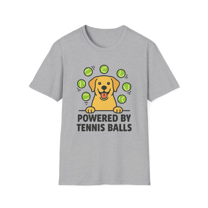 Powered by Tennis Balls T-Shirt