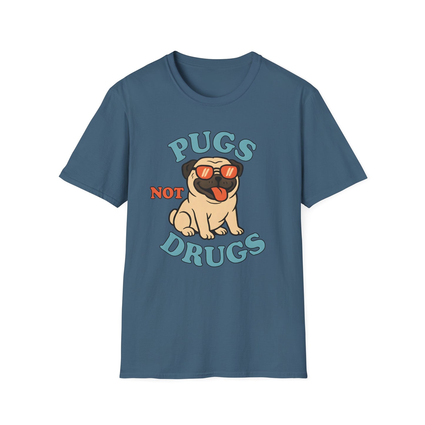 Pugs Not Drugs T-shirt