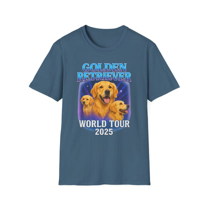 Golden Retriever World Tour T-Shirt