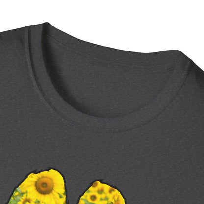 Sunflower Dog Paw T-shirt