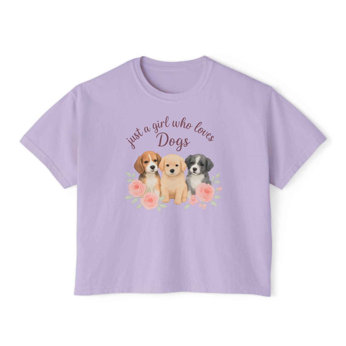 Just a Girl Who Loves Dogs T-Shirt