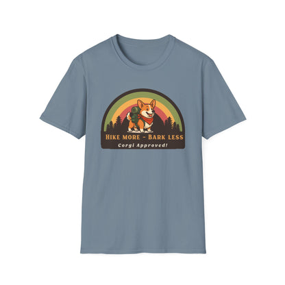 Hike more Bark less Corgi approved T-Shirt
