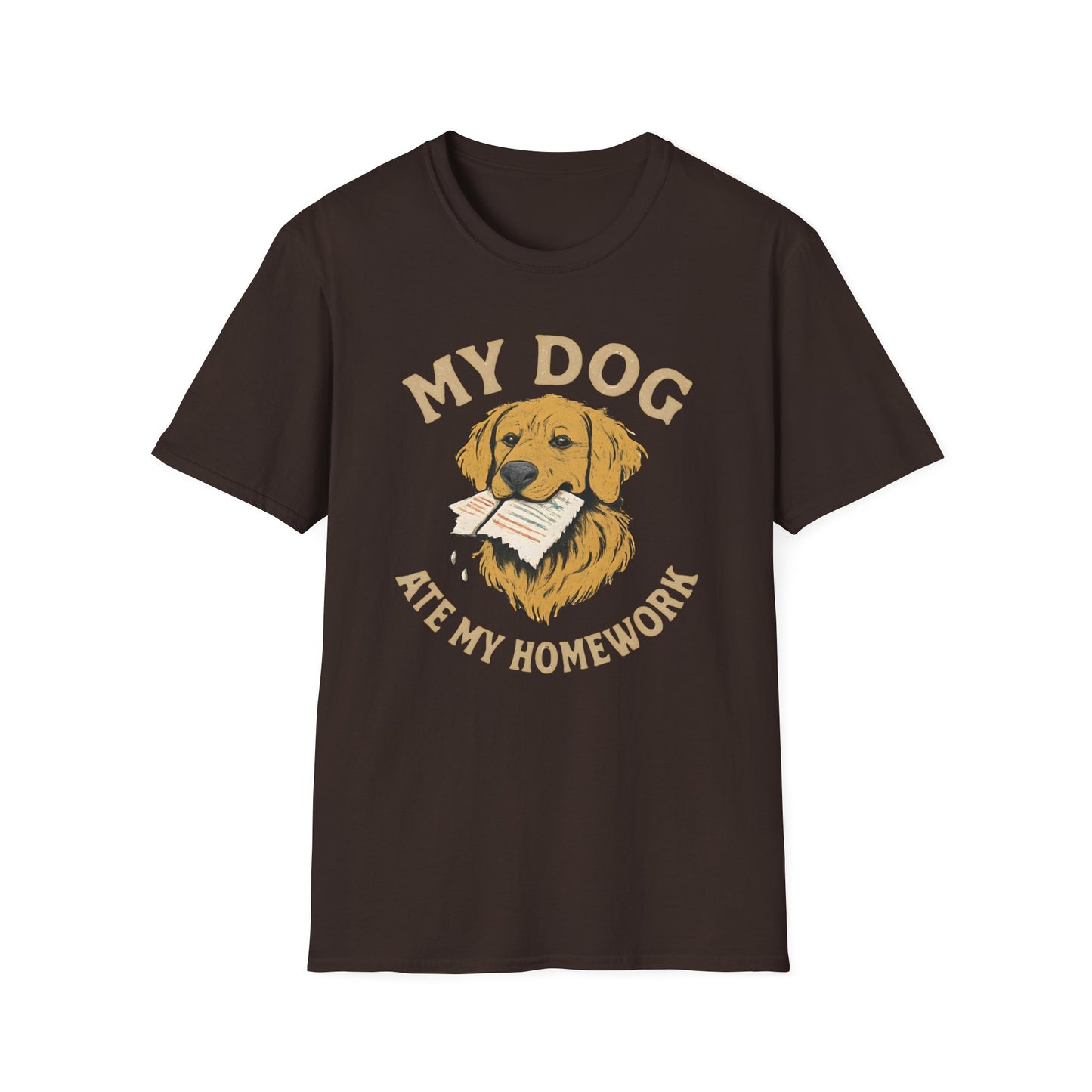 My Dog Ate My Homework T-shirt