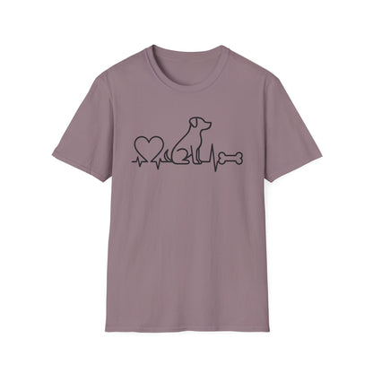 Dog Lover's Heartbeat T-Shirt