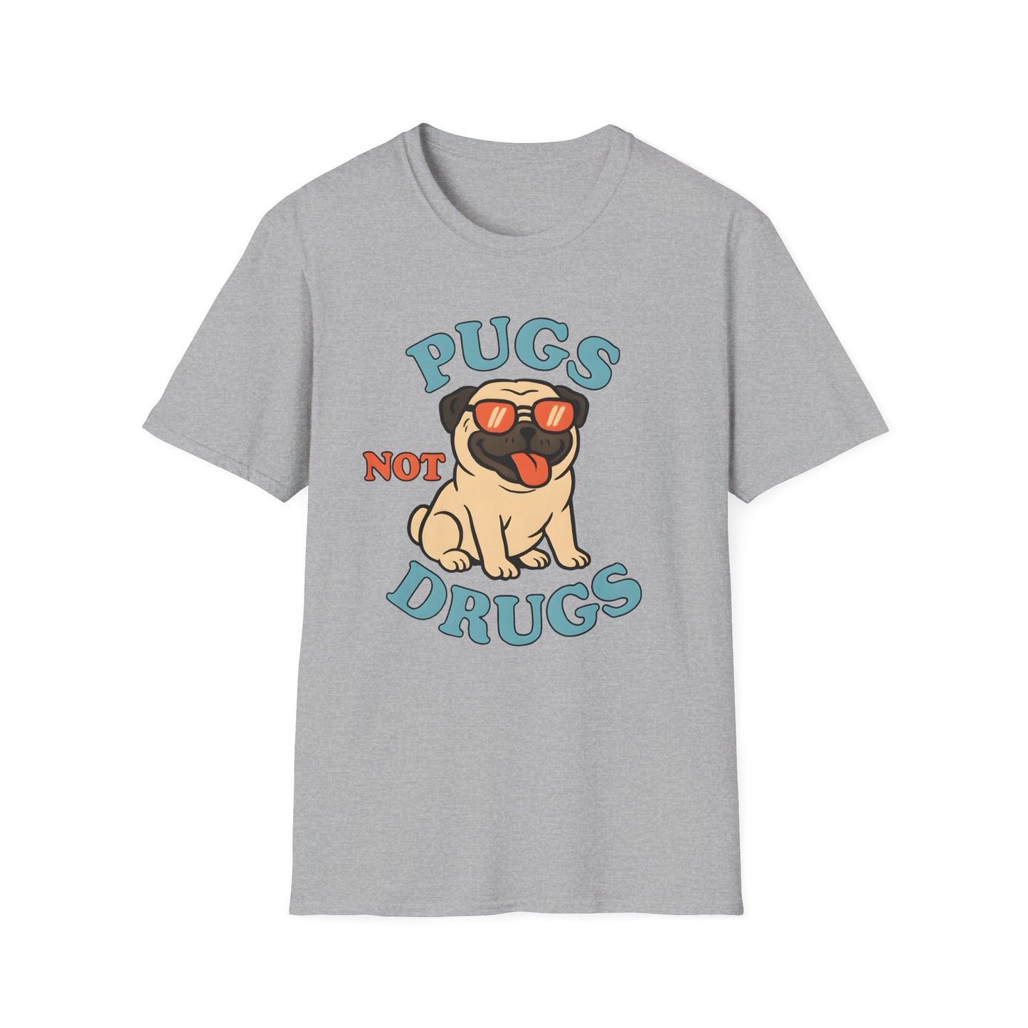 Pugs Not Drugs T-shirt