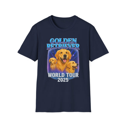 Golden Retriever World Tour T-Shirt