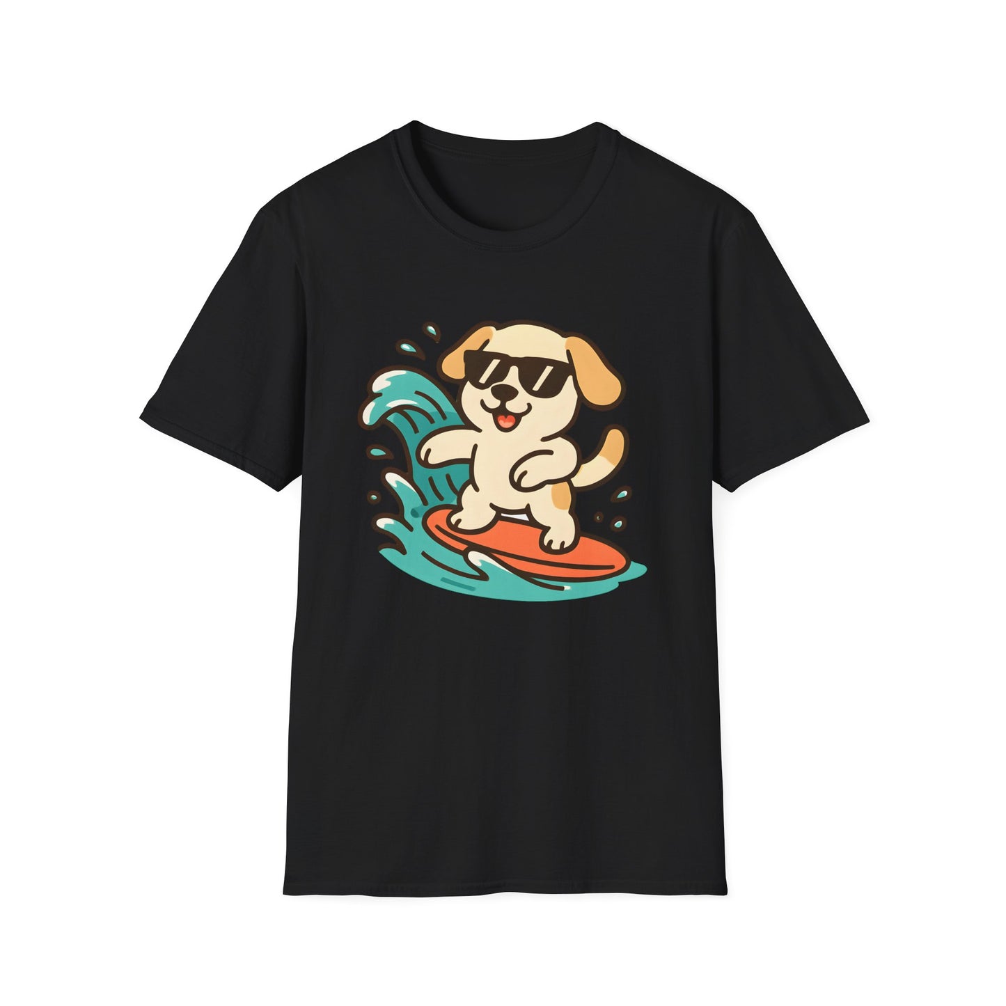 Surfing Dog T-Shirt