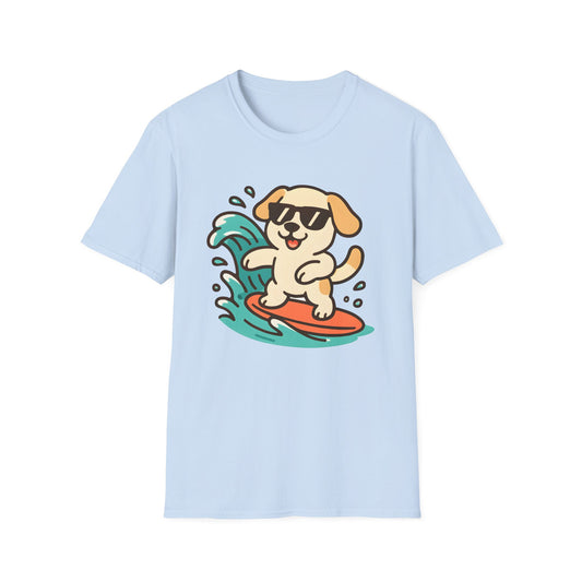 Surfing Dog T-Shirt