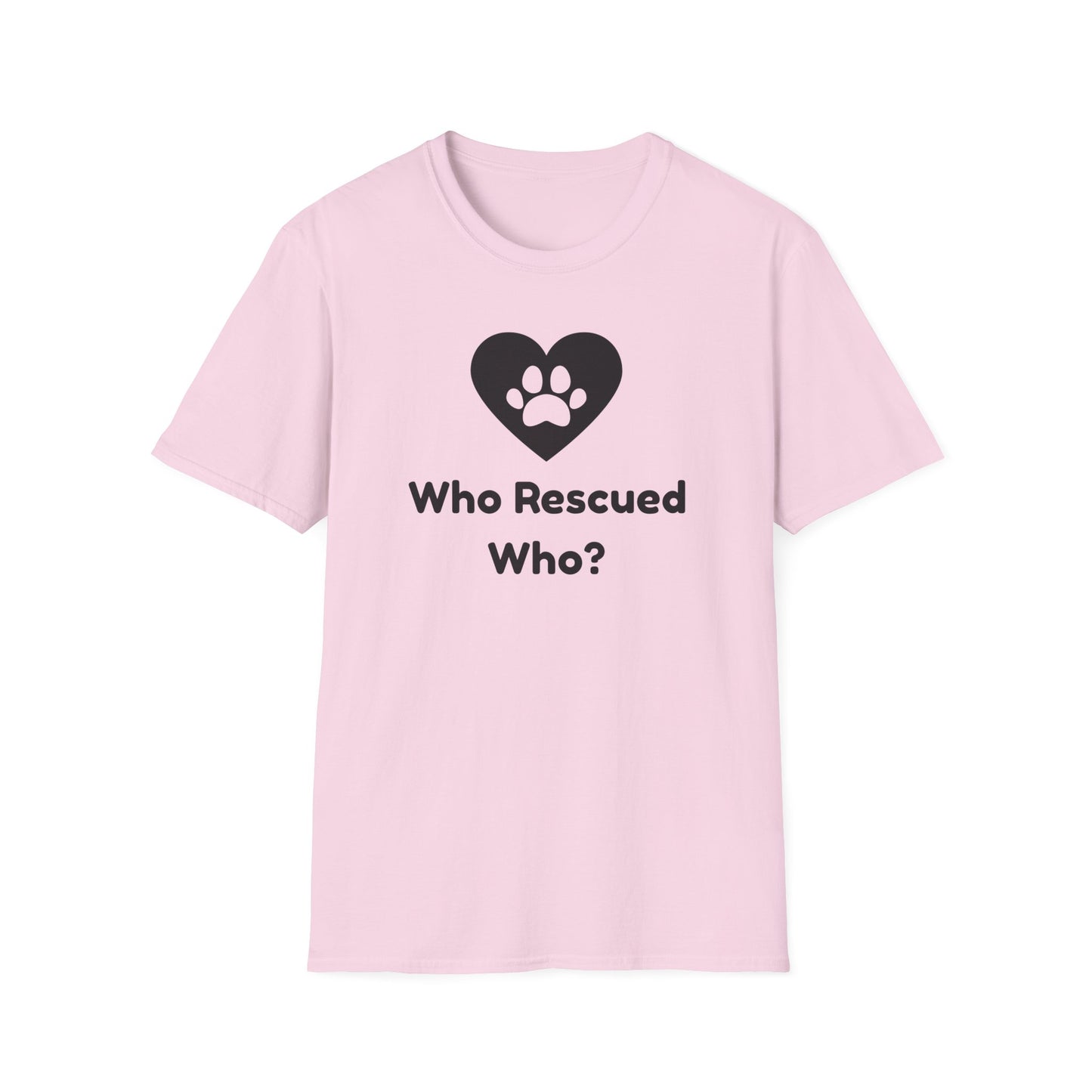 Who Rescued Who? T-shirt
