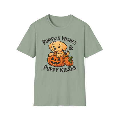 Pumpkin Wishes & Puppy Kisses T-Shirt