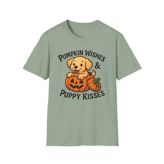 Pumpkin Wishes & Puppy Kisses T-Shirt