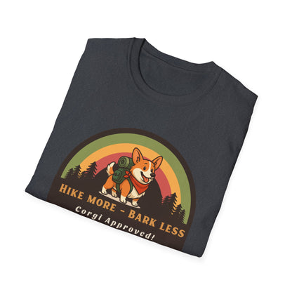 Hike more Bark less Corgi approved T-Shirt