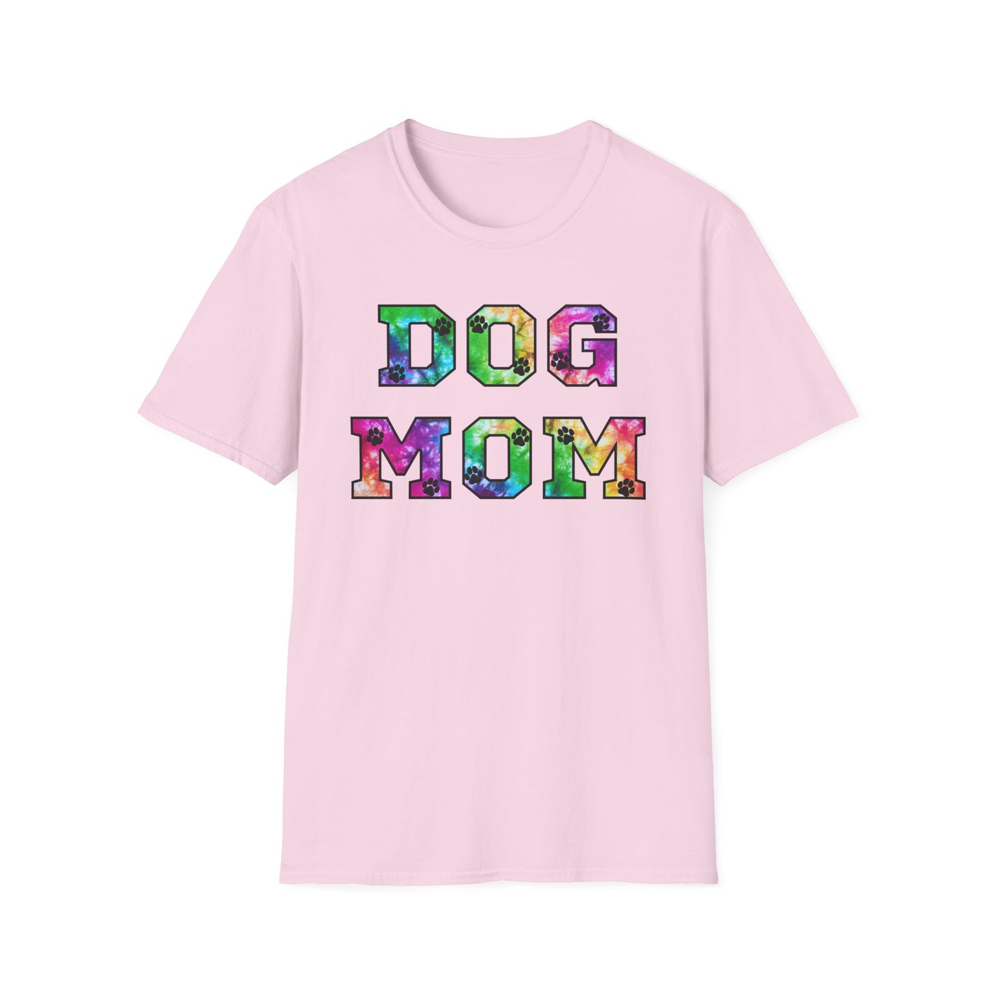 Colorful Dog Mom T-Shirt