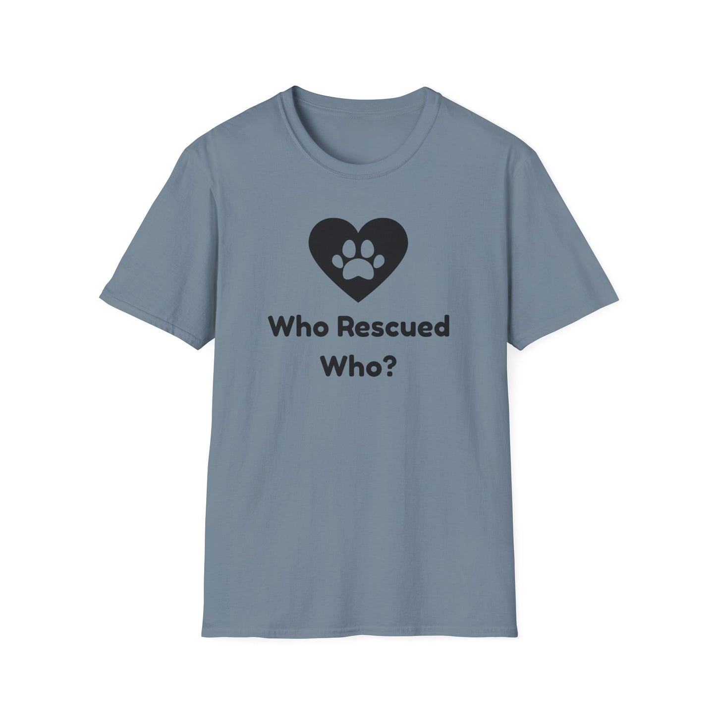 Who Rescued Who? T-shirt