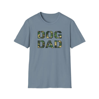 Camo Dog Dad T-Shirt