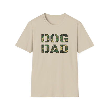 Camo Dog Dad T-Shirt