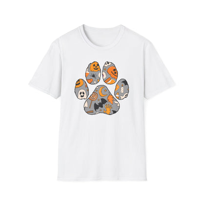Halloween Dog Paw T-Shirt