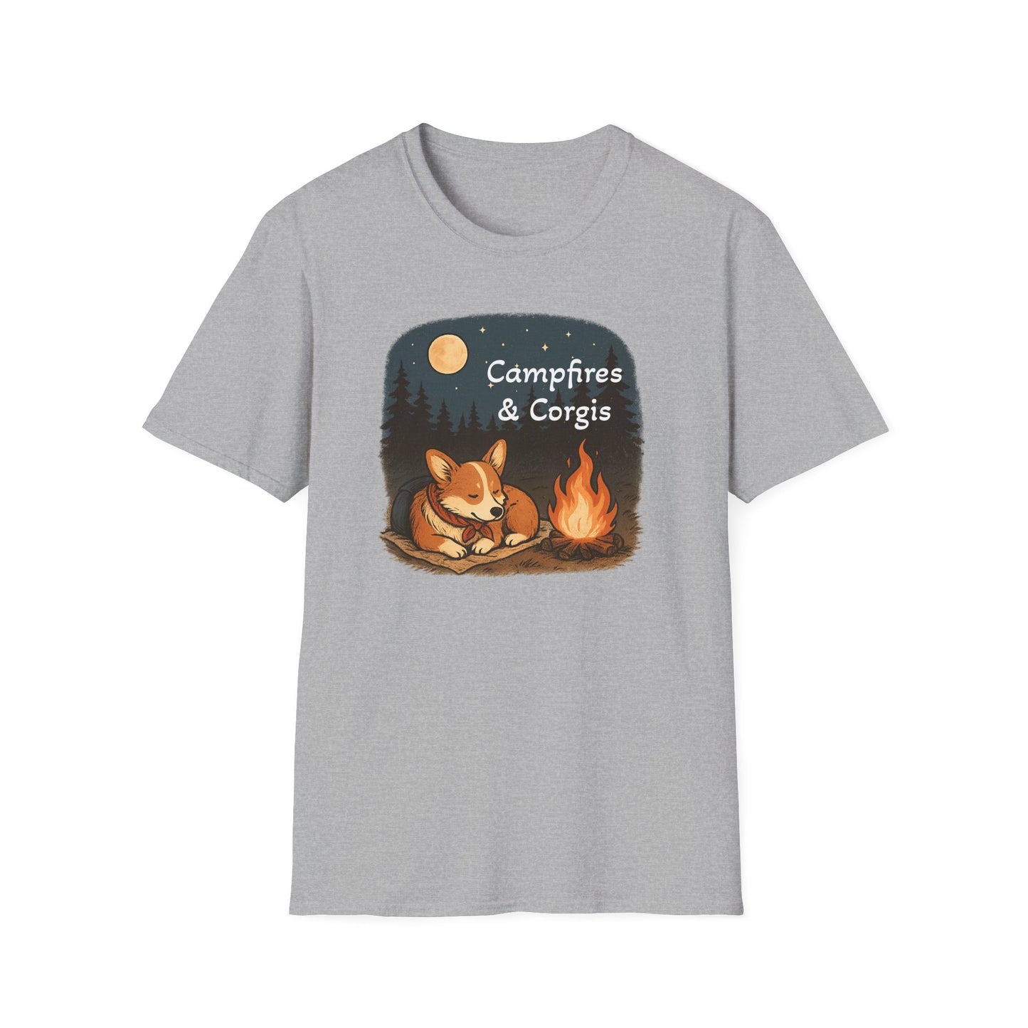 Campfires & Corgis T-Shirt