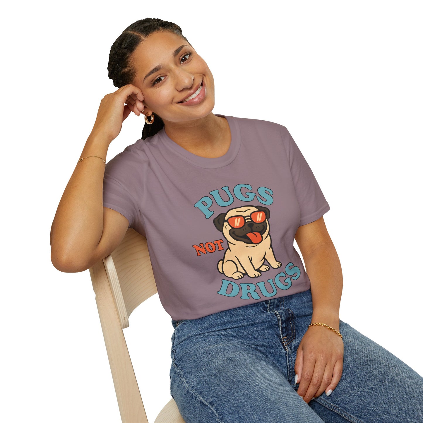 Pugs Not Drugs T-shirt
