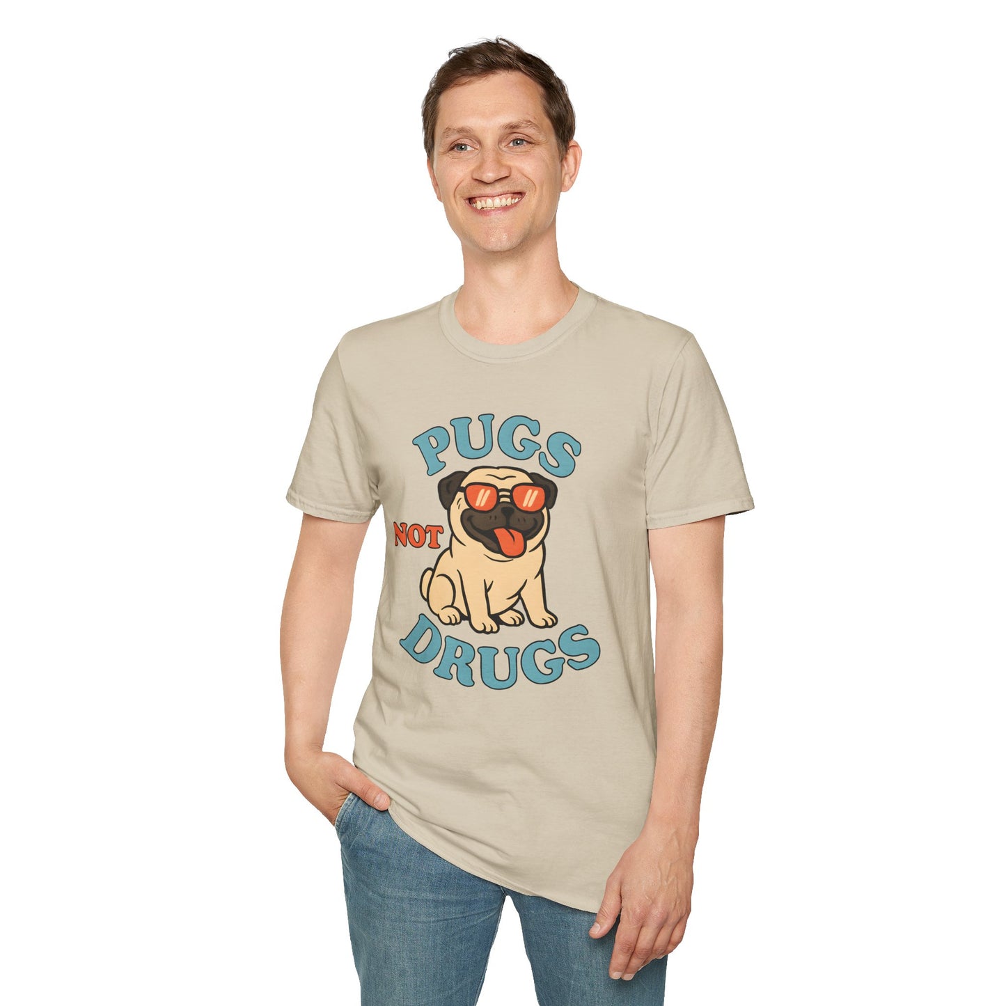 Pugs Not Drugs T-shirt
