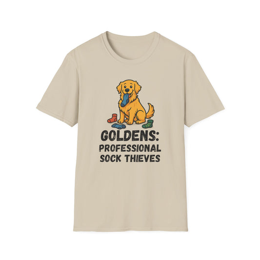 Goldens: Professional Sock Thieves T-Shirt