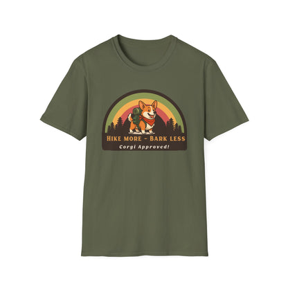 Hike more Bark less Corgi approved T-Shirt