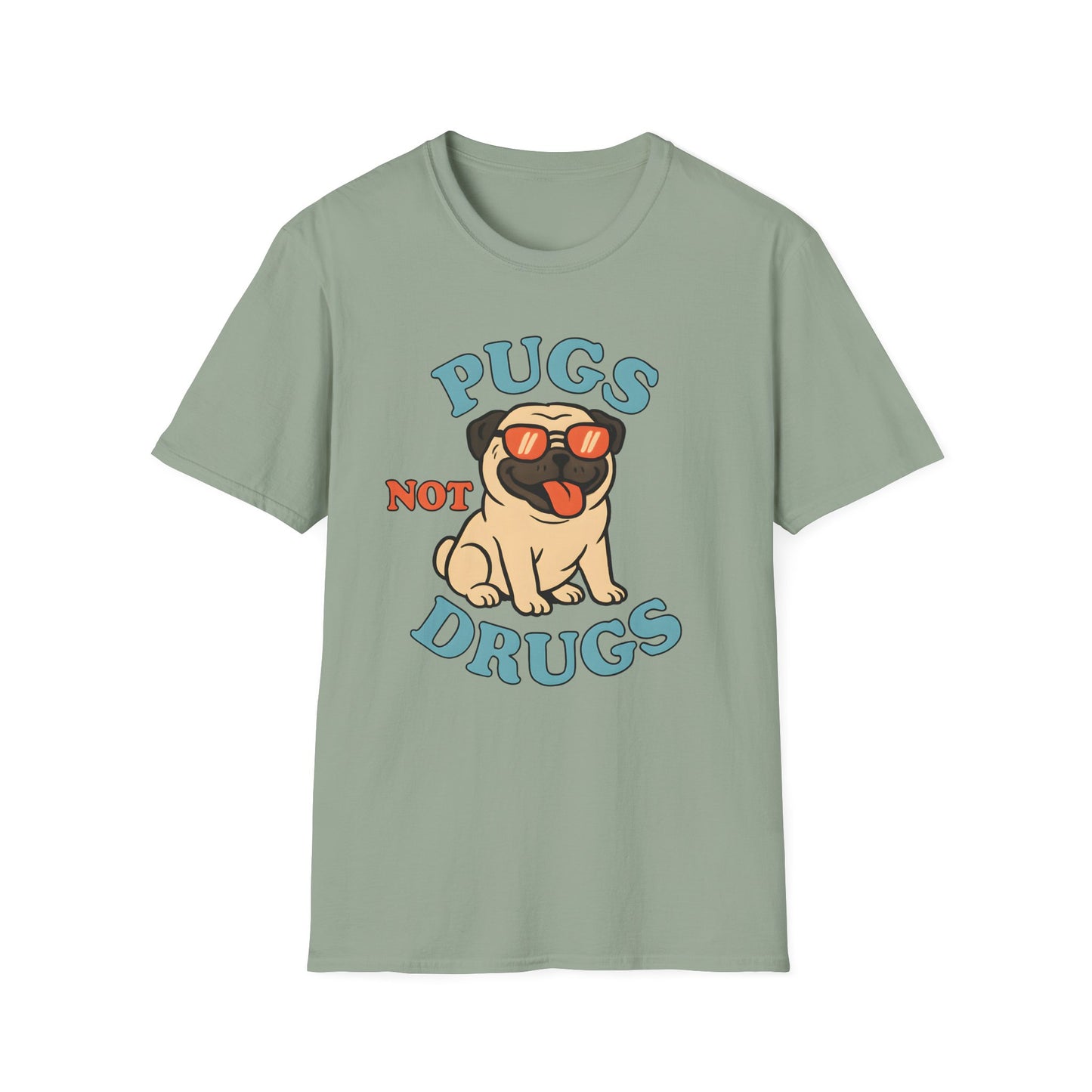 Pugs Not Drugs T-shirt