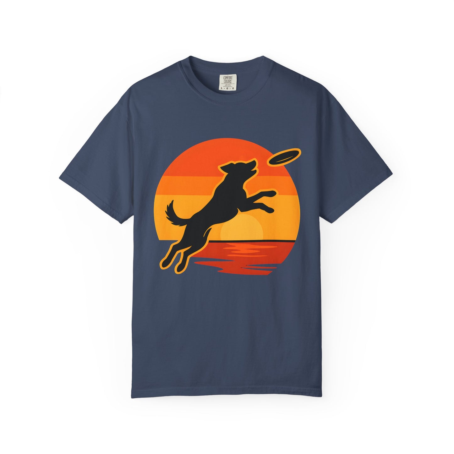 Dog Catching Frisbee T-shirt