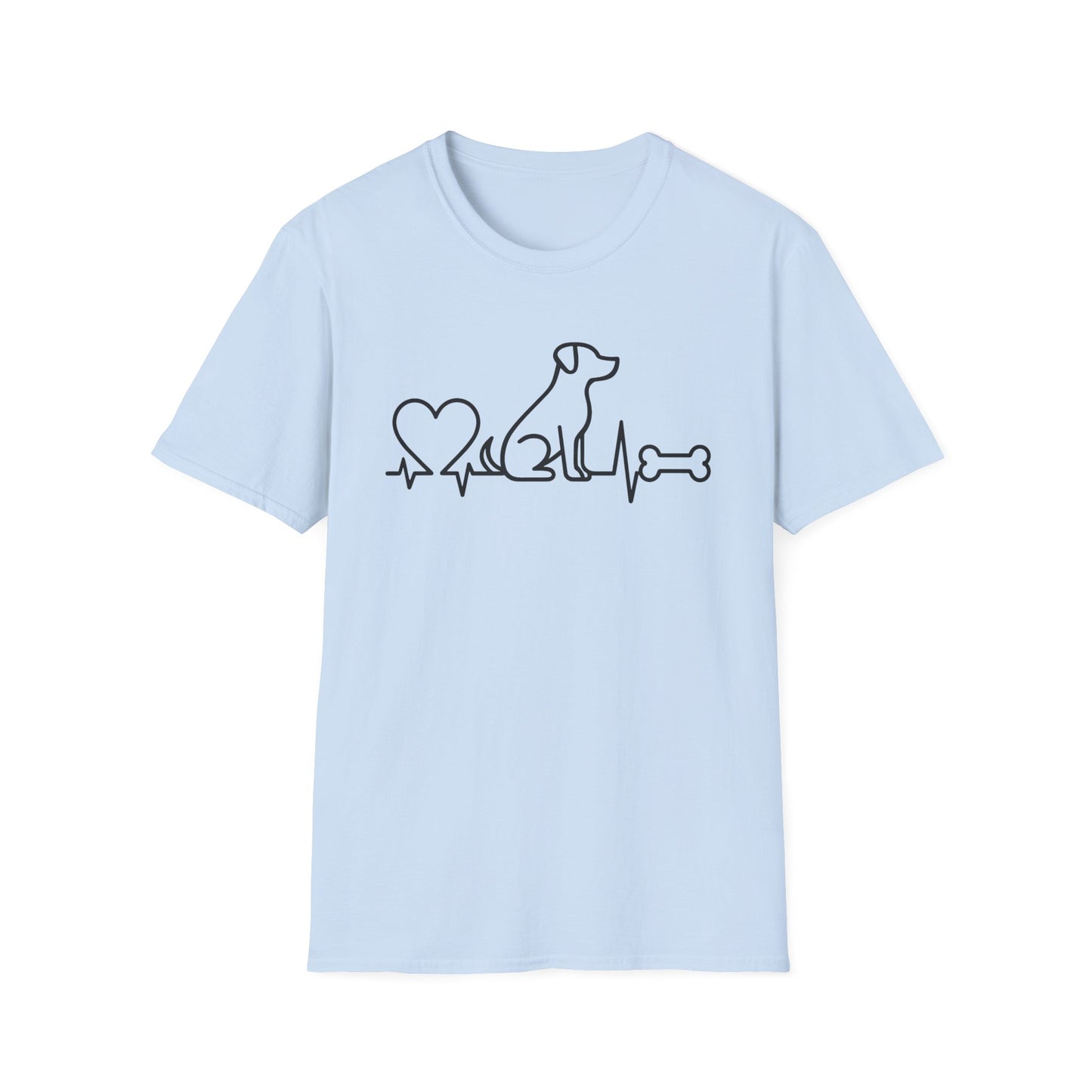 Dog Lover's Heartbeat T-Shirt