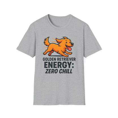 Golden Retriever Energy T-Shirt