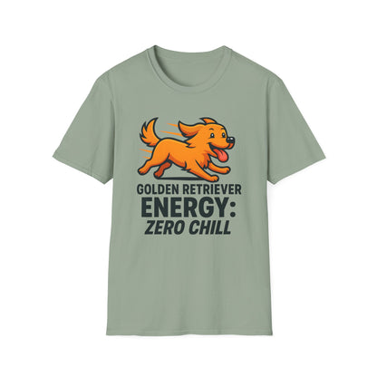 Golden Retriever Energy T-Shirt