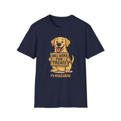Will Work for Treats T-Shirt