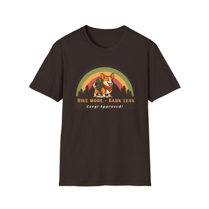Hike more Bark less Corgi approved T-Shirt