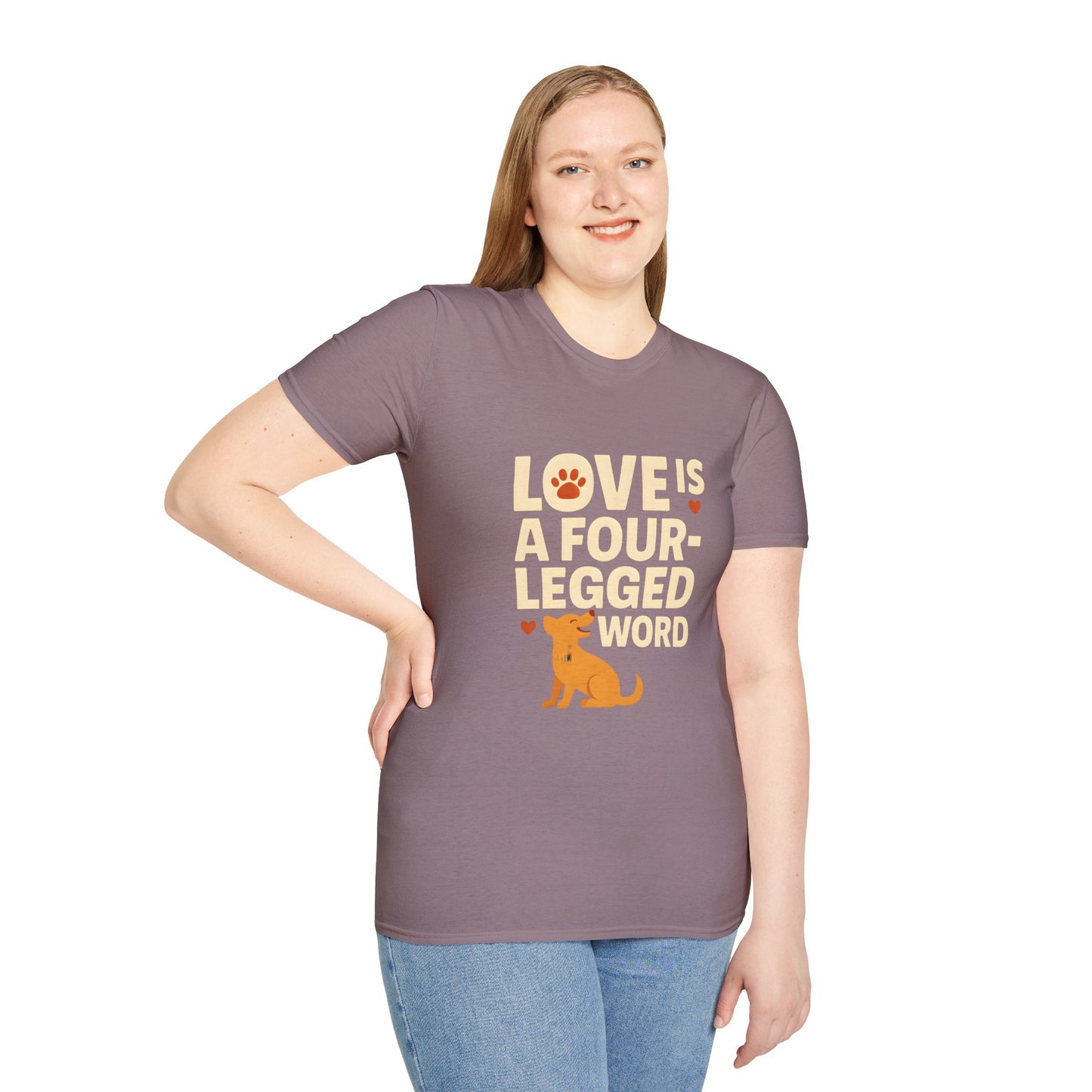Love is a Four-Legged Word T-shirt