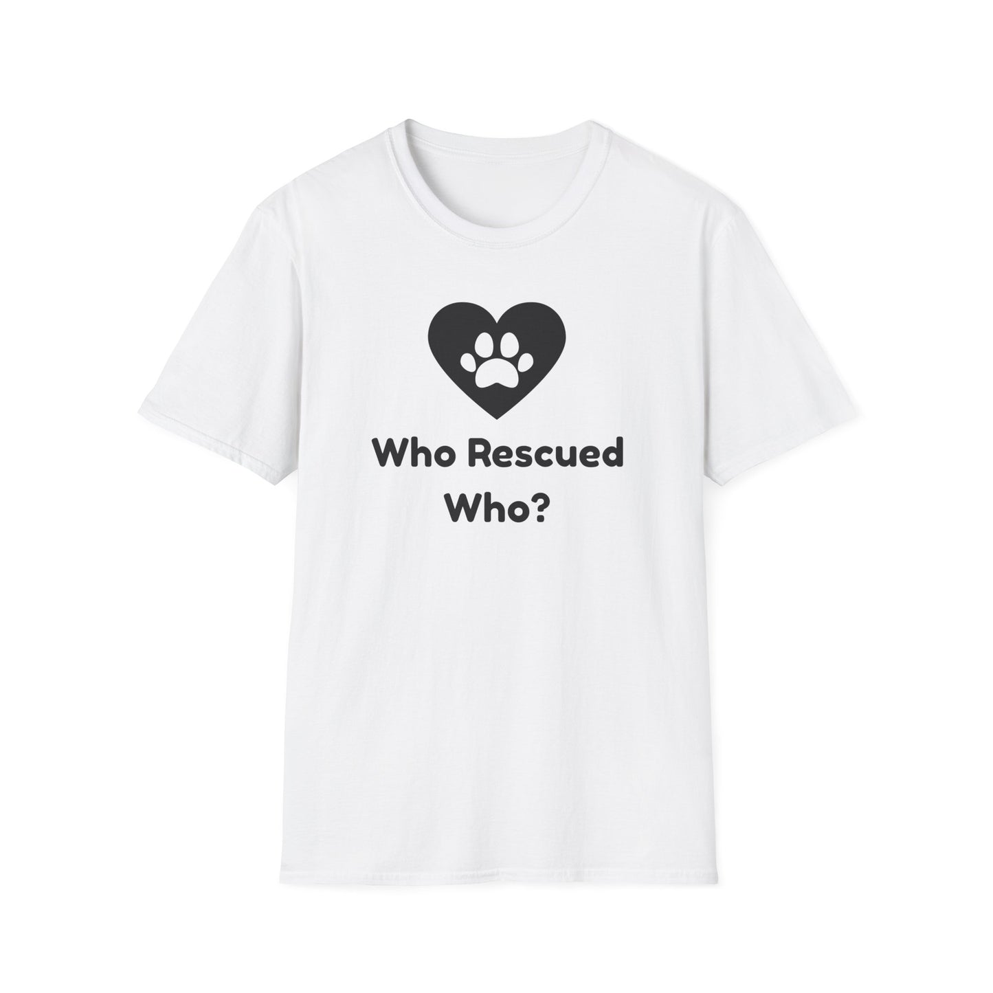 Who Rescued Who? T-shirt
