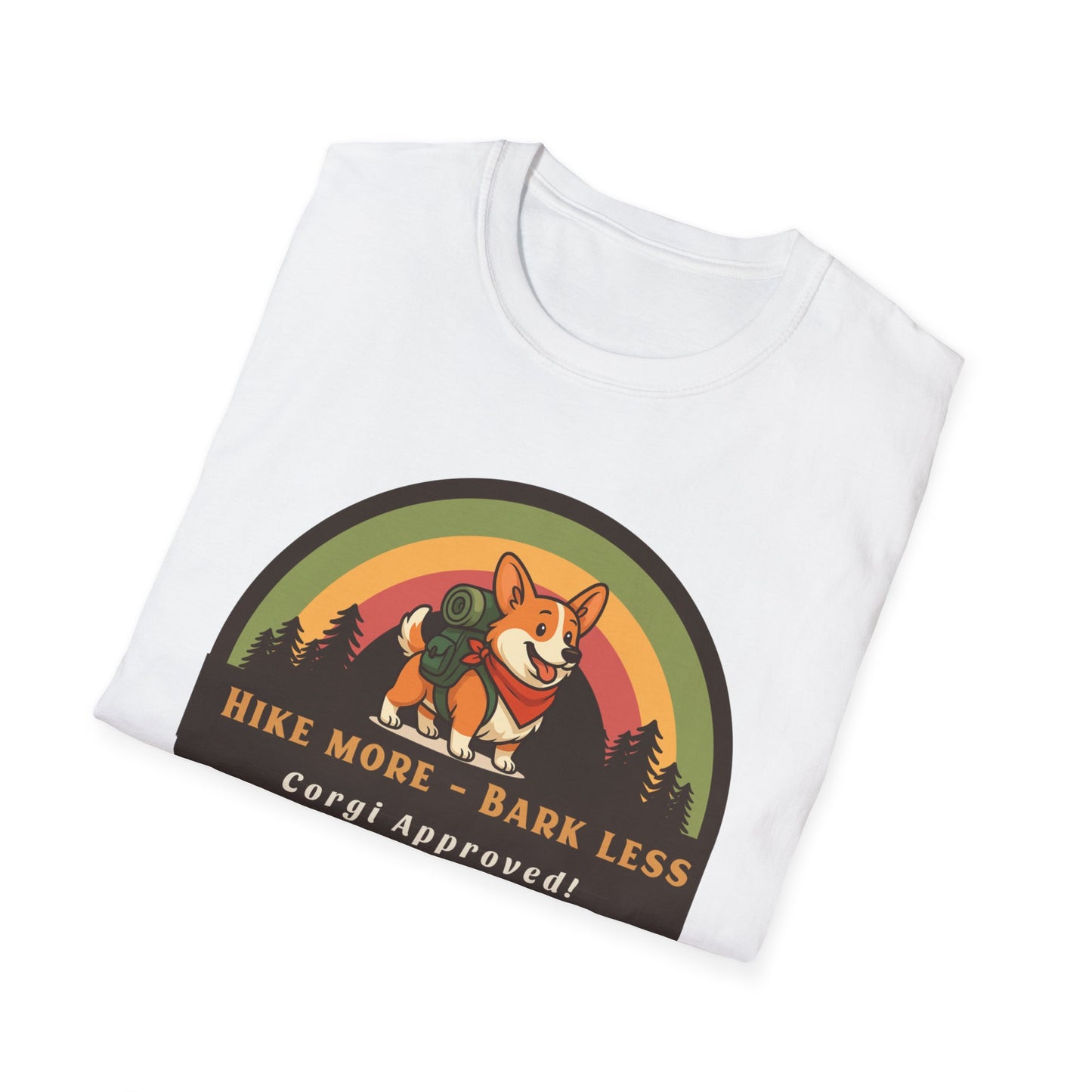 Hike more Bark less Corgi approved T-Shirt